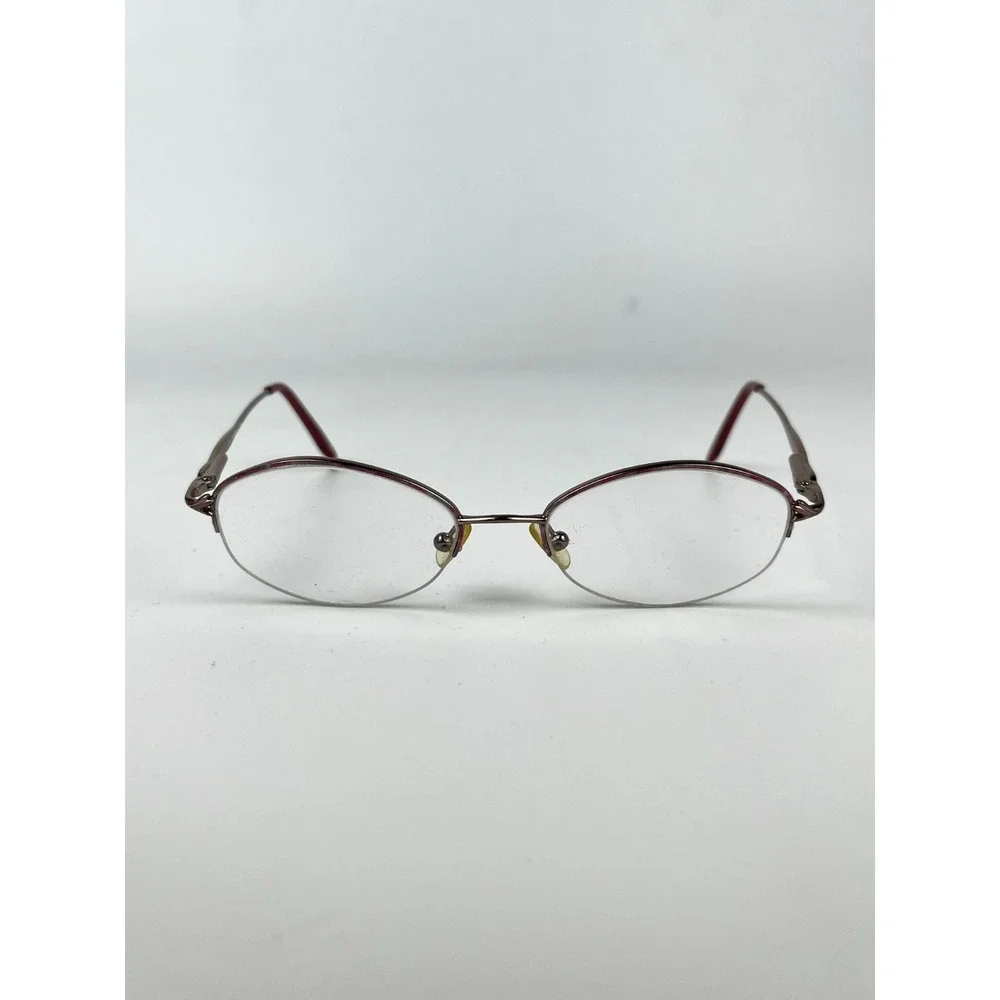 Liz Claiborne L249 DT3 Women's Eyeglasses Frame‎ Brown Half Rim 49-17-130 mm